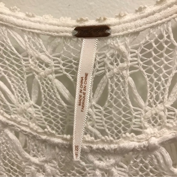 Free People Fiesta Dress XS white crochet lace - Picture 5 of 13
